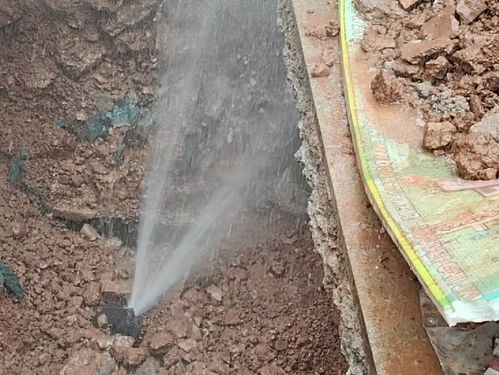 十堰消防水管漏水检测定点开挖